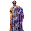 Stylish African Print Kaftan Dress - Image 3