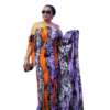 Stylish African Print Kaftan Dress - Image 2